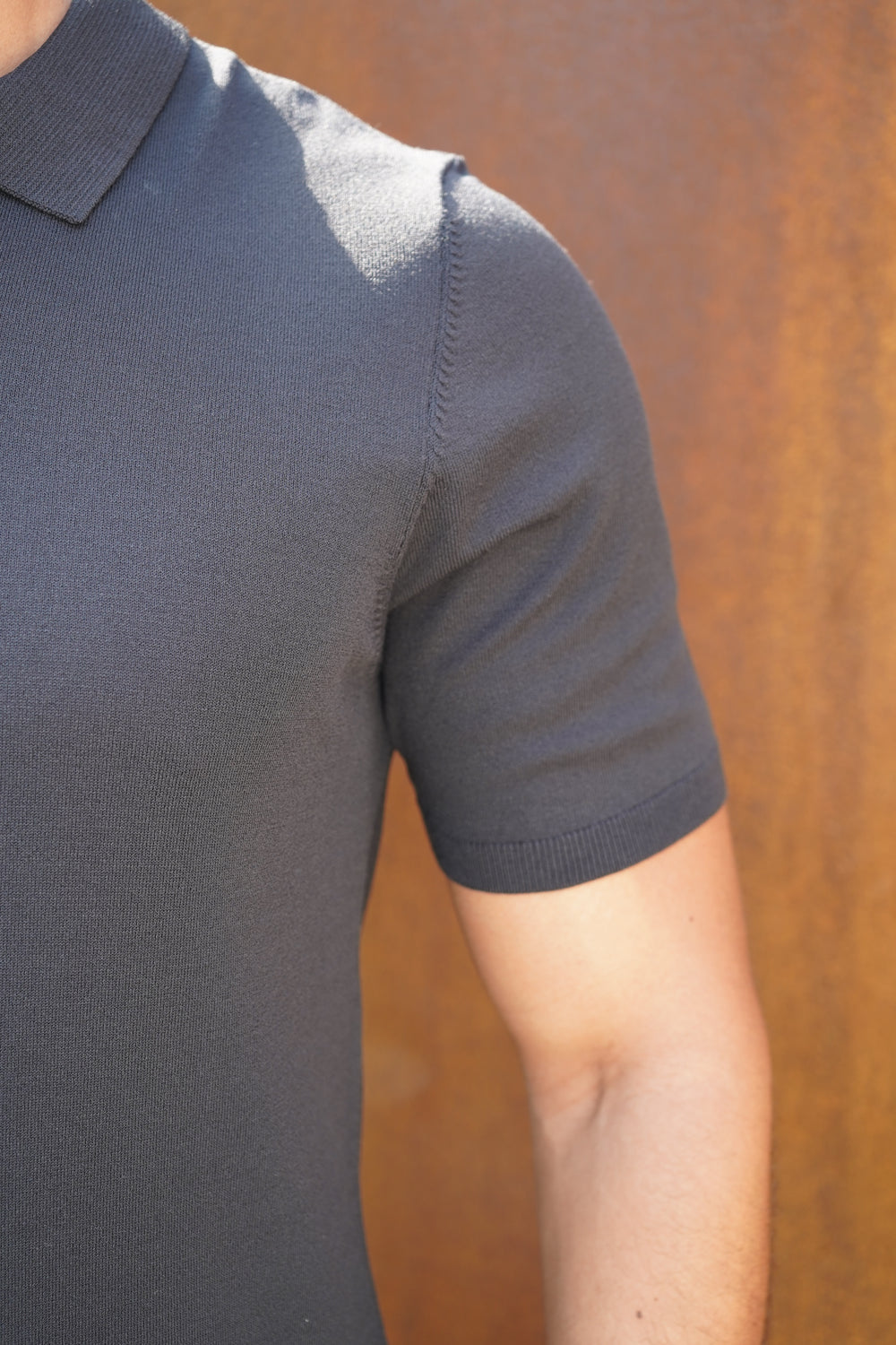 Capo Soft Button Through Shirt - Black