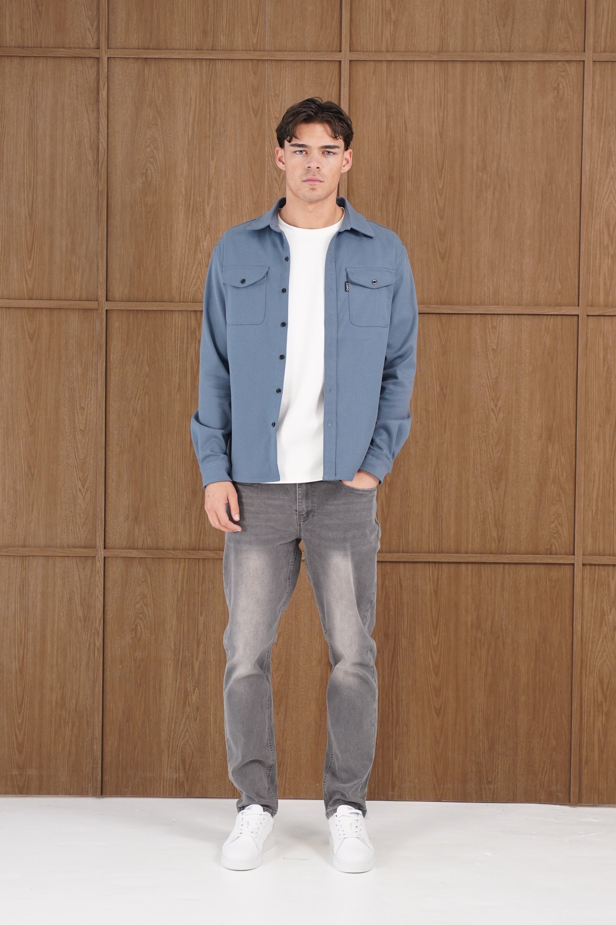 Capo OVERSHIRT - Steel Blue