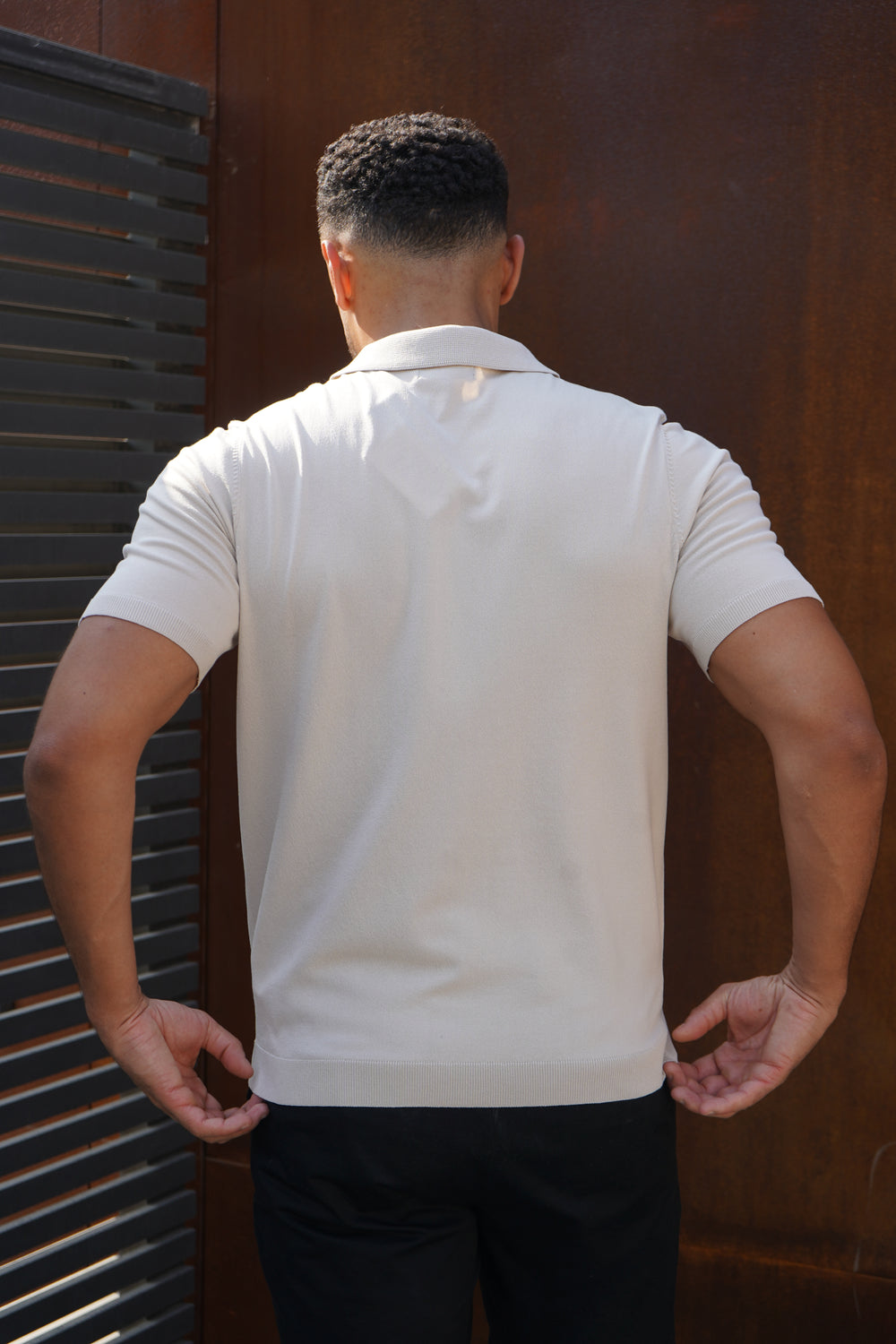 Capo Soft Button Through Shirt - Stone