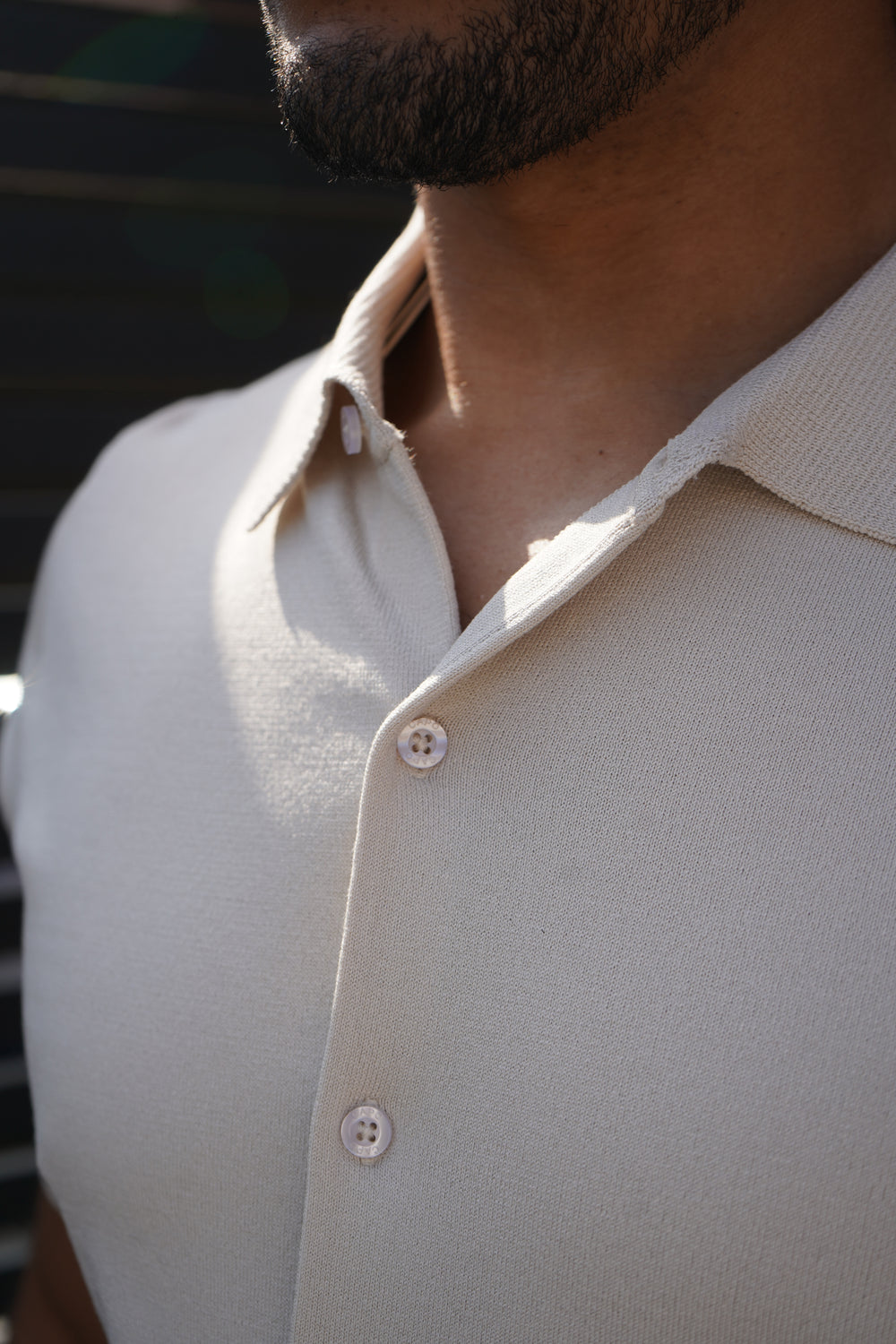 Capo Soft Button Through Shirt - Stone