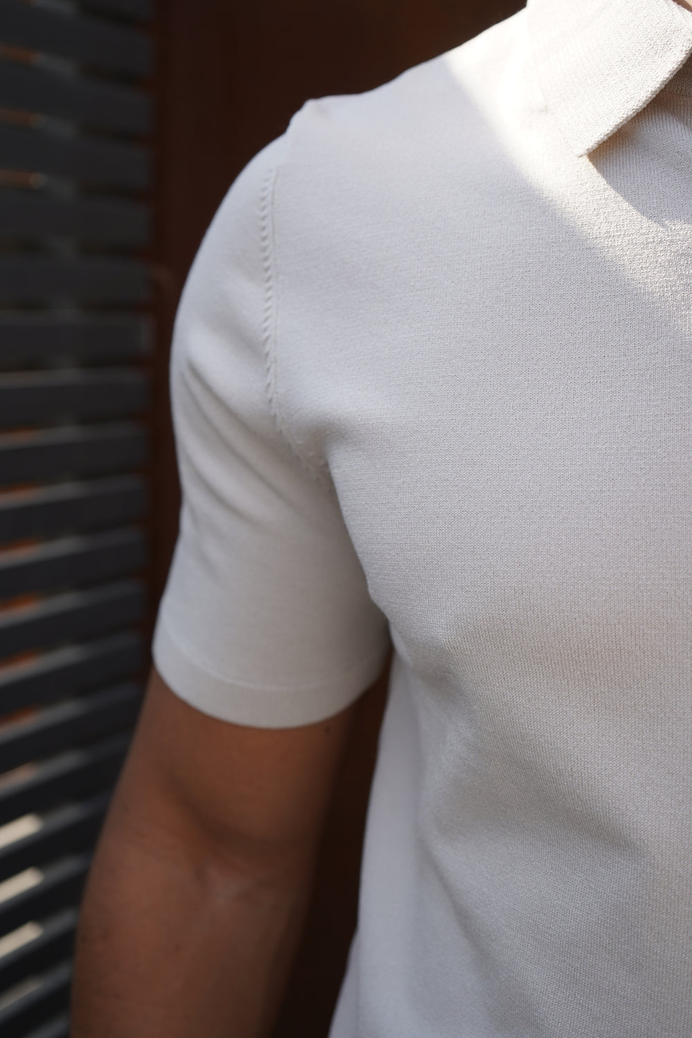 Capo Soft Button Through Shirt - Stone