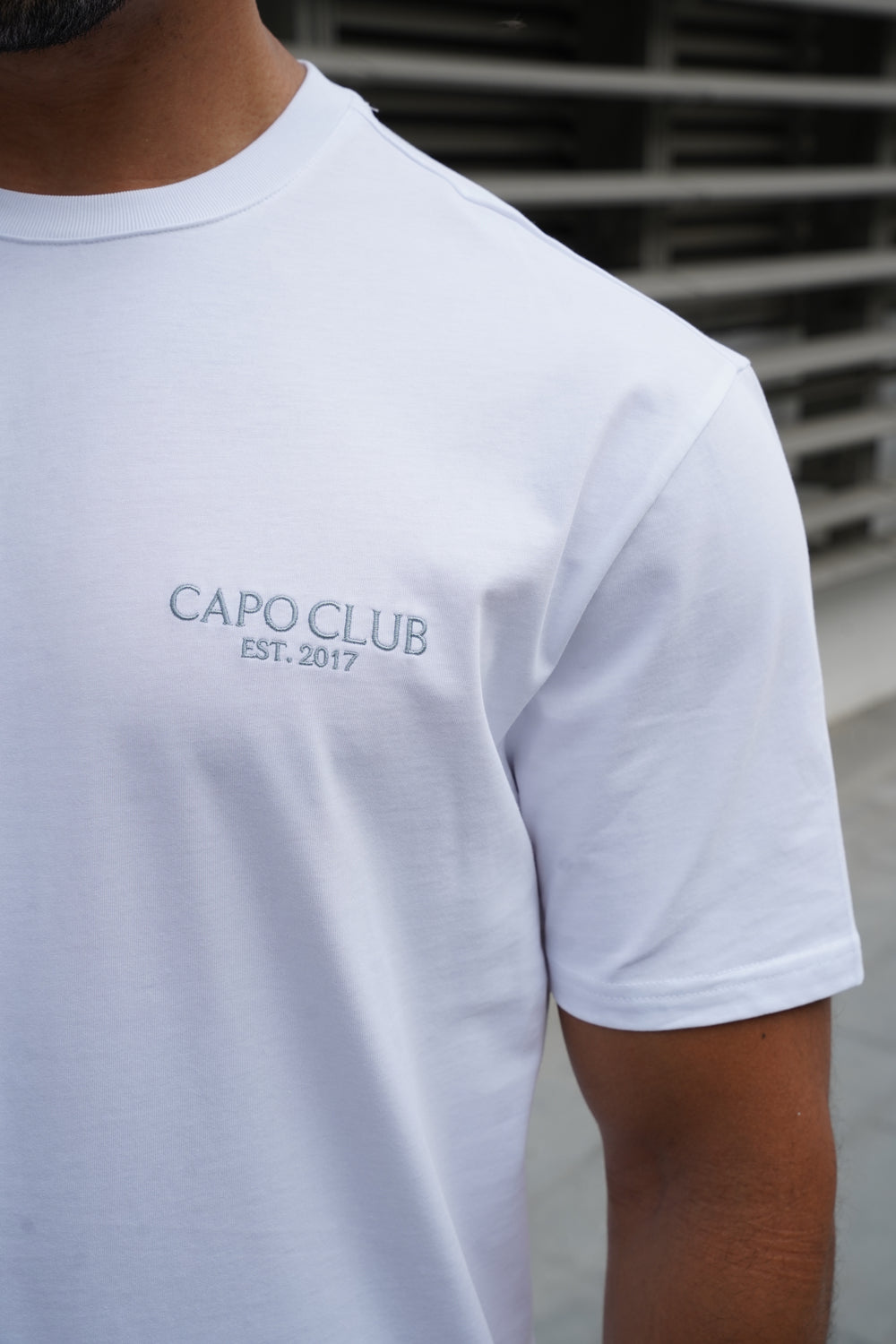 Capo Boat Scene Printed T-Shirt - White