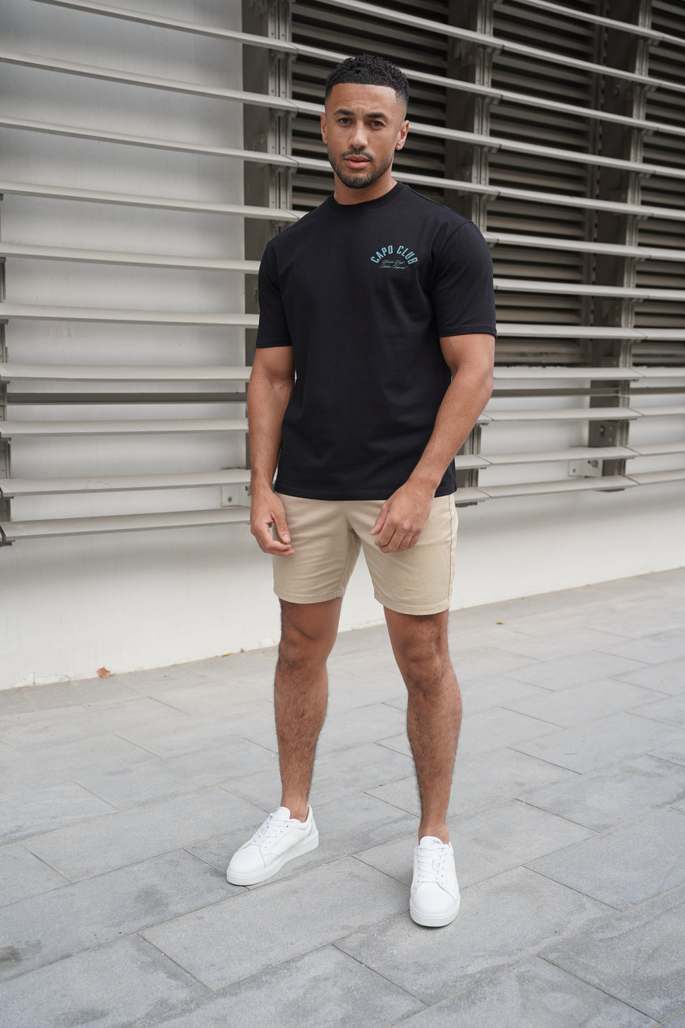 Capo Club Script T-Shirt - Black/Green