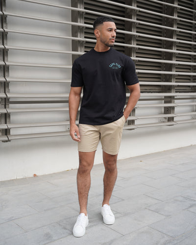 Capo Club Script T-Shirt - Black/Green