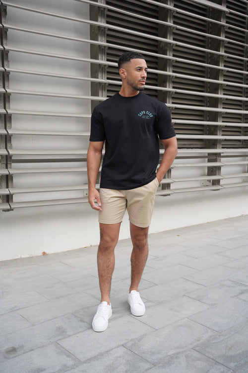 Capo Club Script T-Shirt - Black/Green