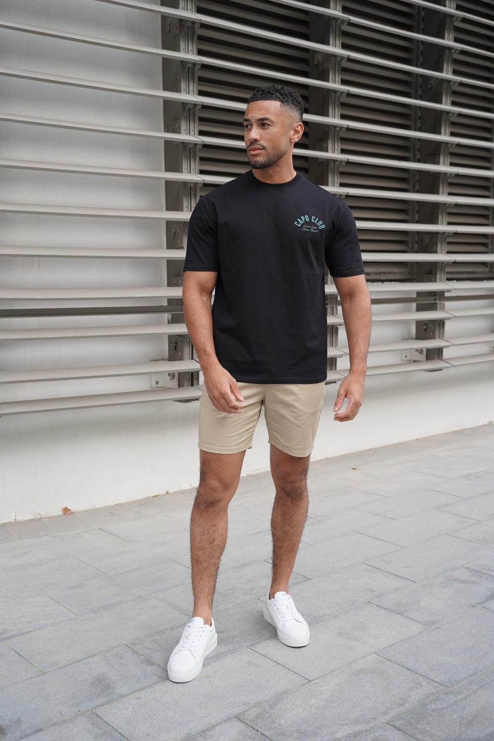 Capo Club Script T-Shirt - Black/Green