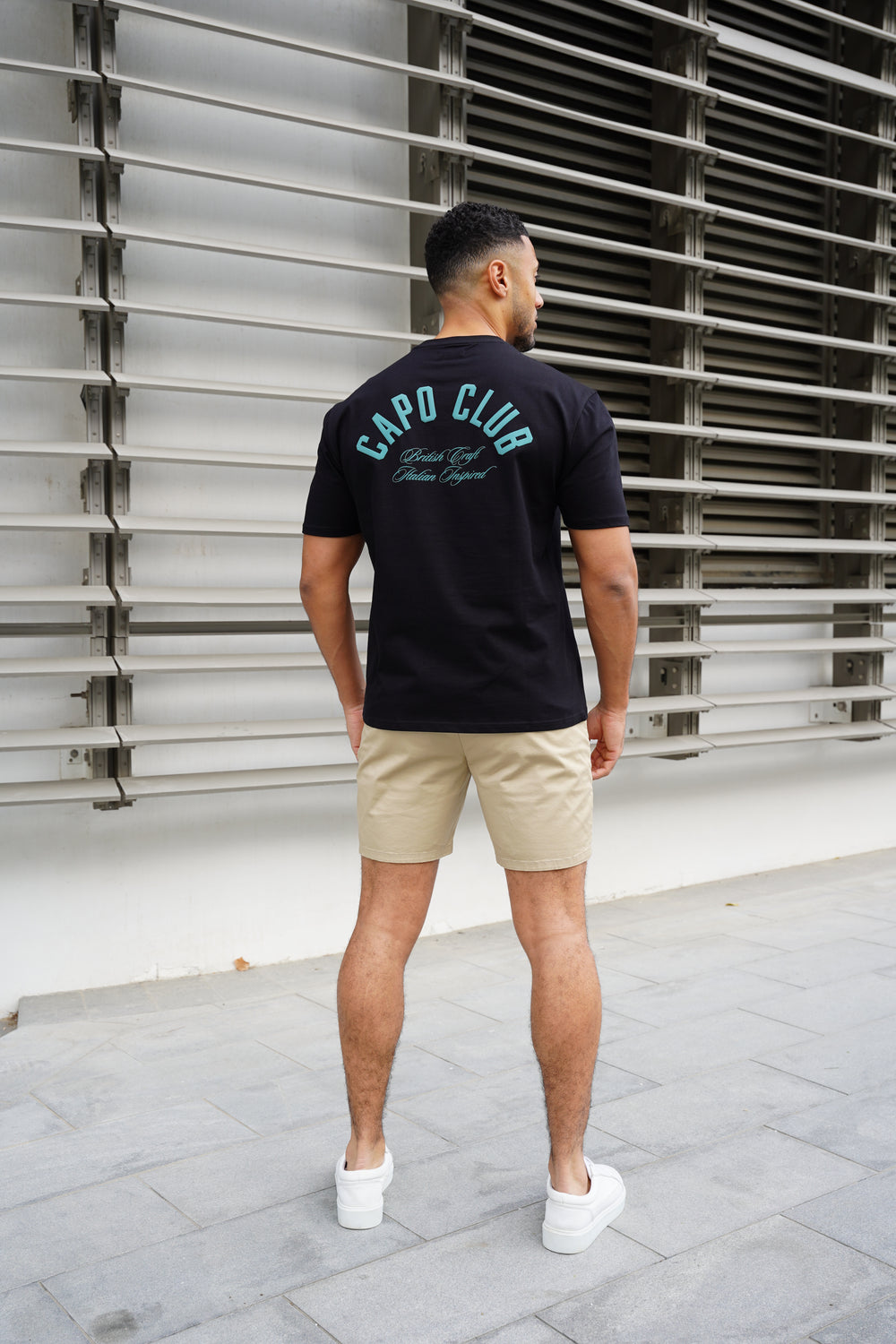 Capo Club Script T-Shirt - Black/Green