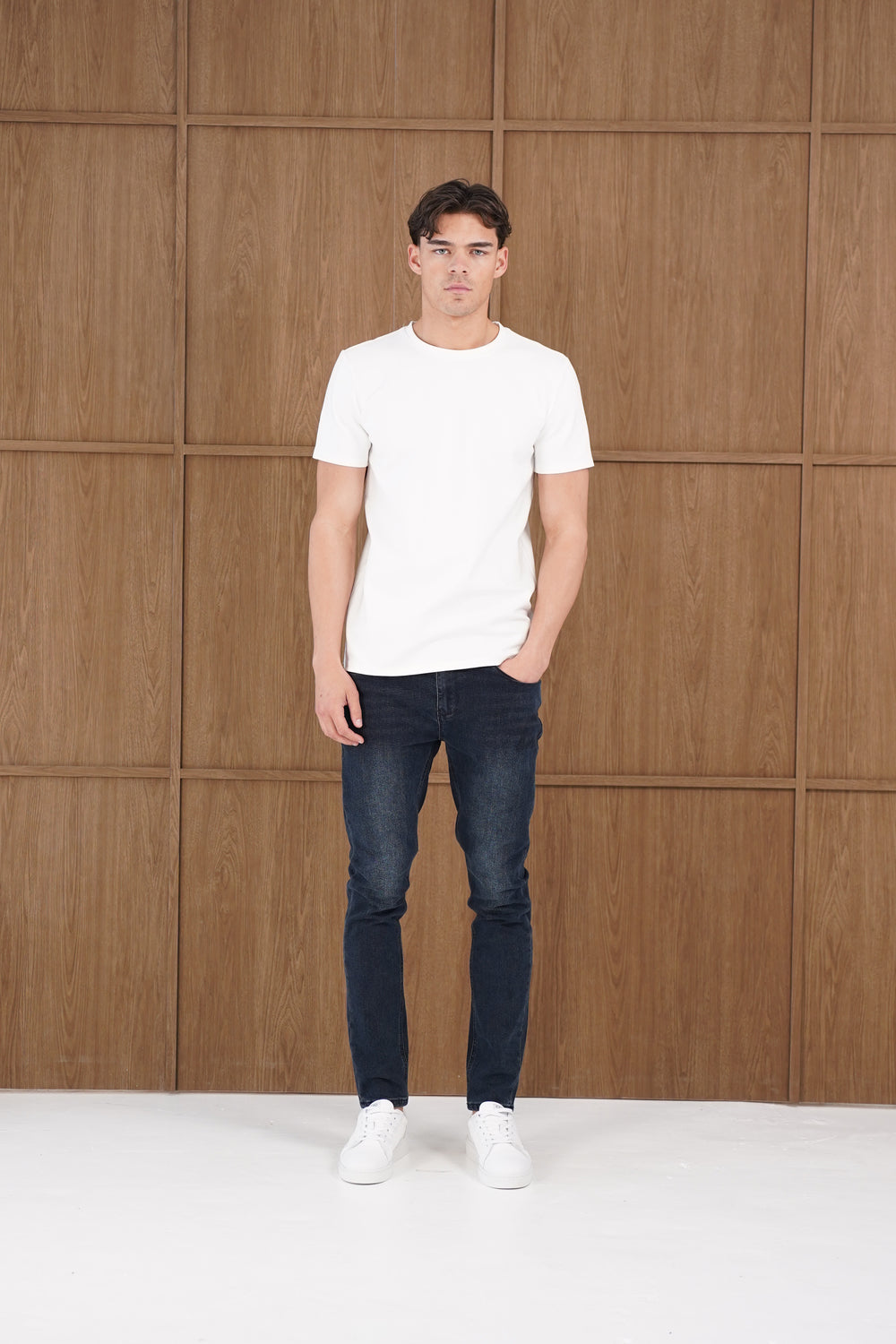 Capo Slim Fit Denim Jeans - Dark Blue