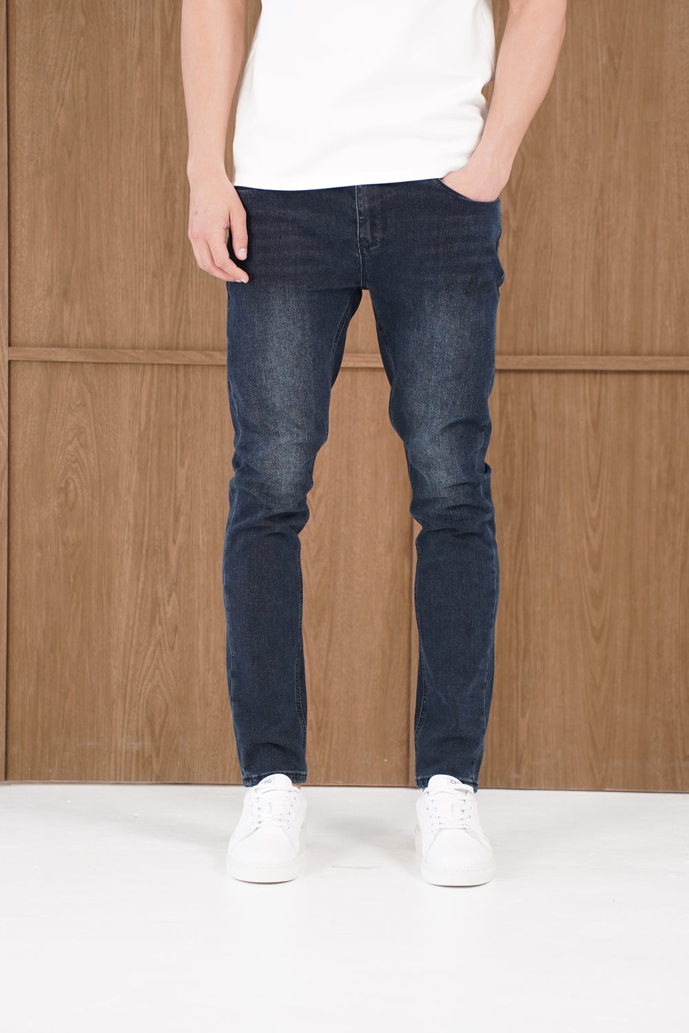 Capo Slim Fit Denim Jeans - Dark Blue