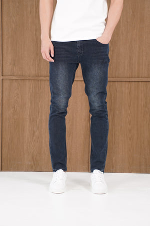 Capo Slim Fit Denim Jeans - Dark Blue