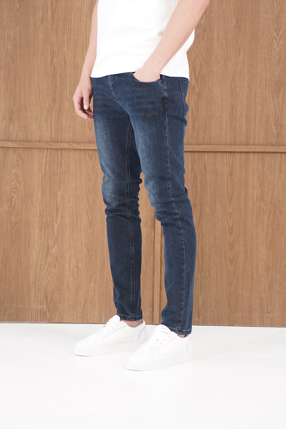 Capo Slim Fit Denim Jeans - Dark Blue