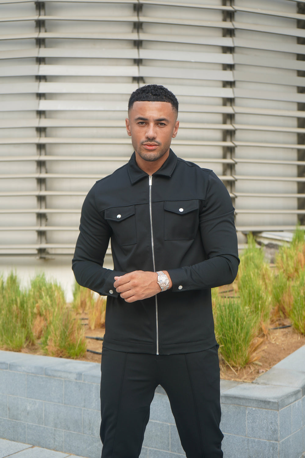 Capo Interlock Jacket - Black