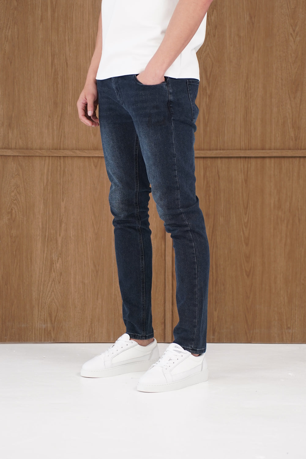 Capo Slim Fit Denim Jeans - Dunkelblau