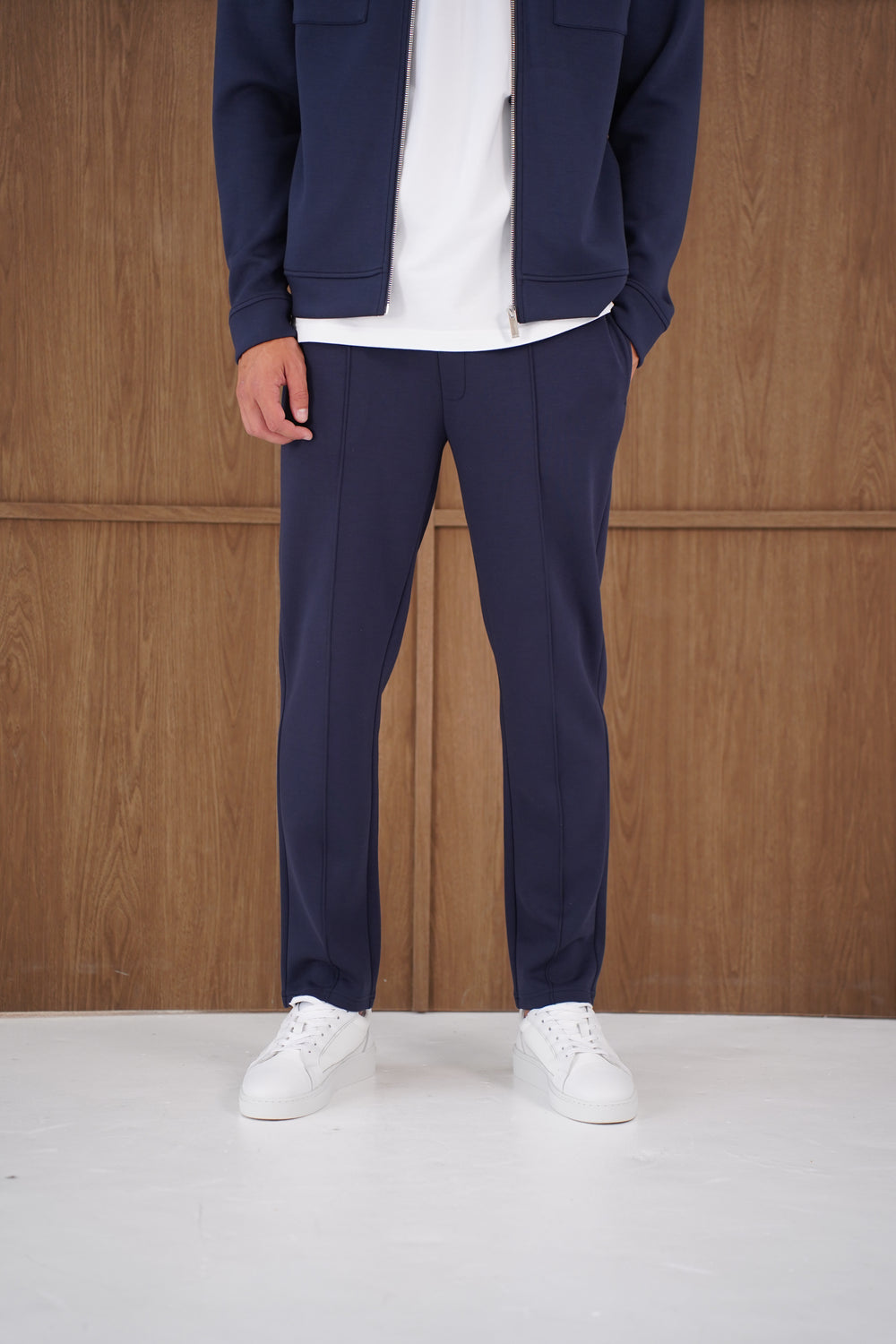Capo Nick Interlock Pants - Navy