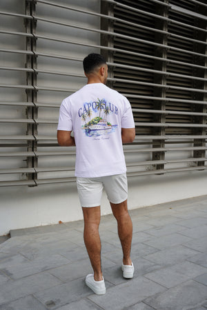 Capo Yacht Club Printed T-Shirt - White