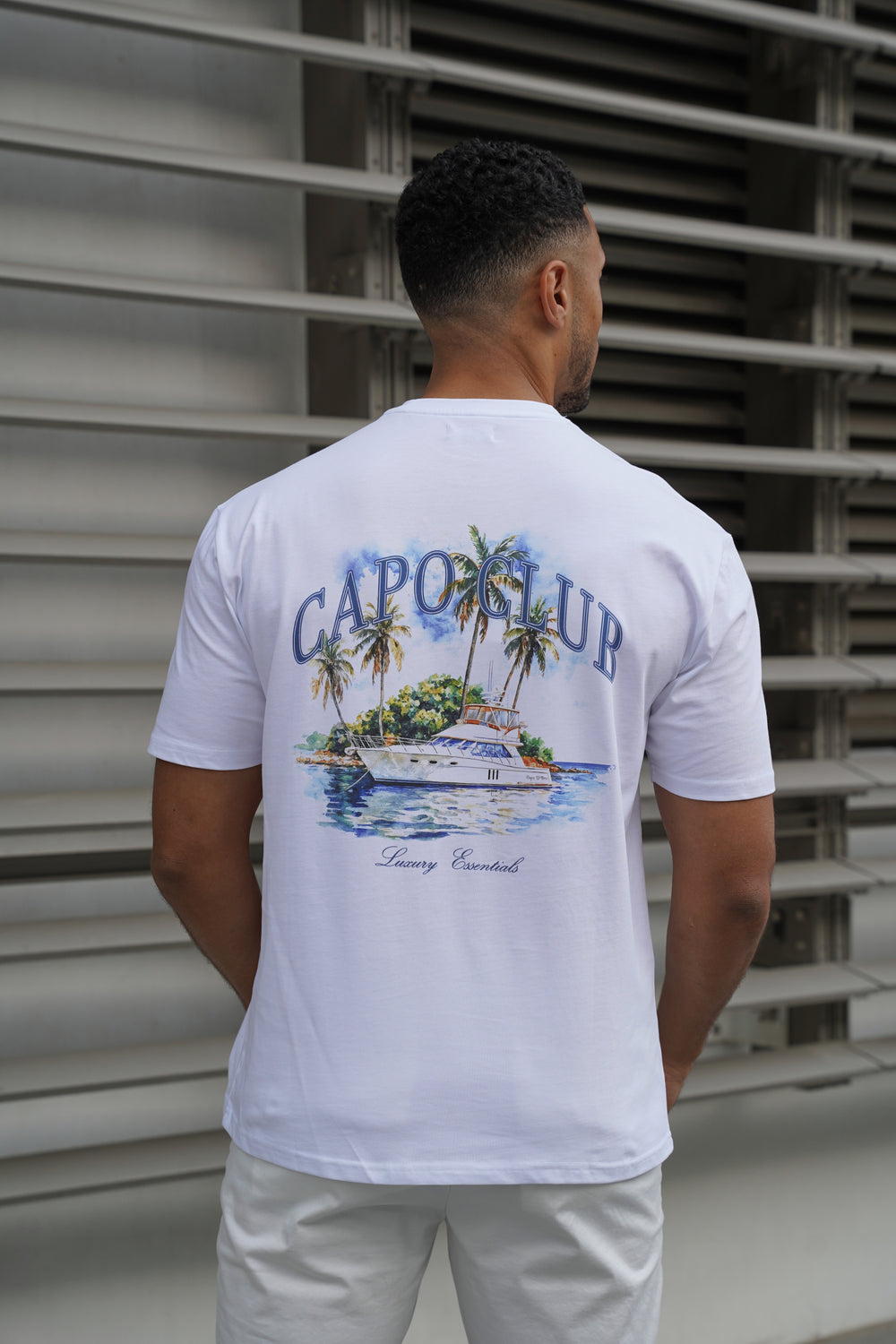 Capo Yacht Club Printed T-Shirt - White