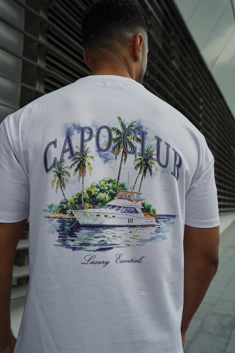 Capo Yacht Club Printed T-Shirt - White
