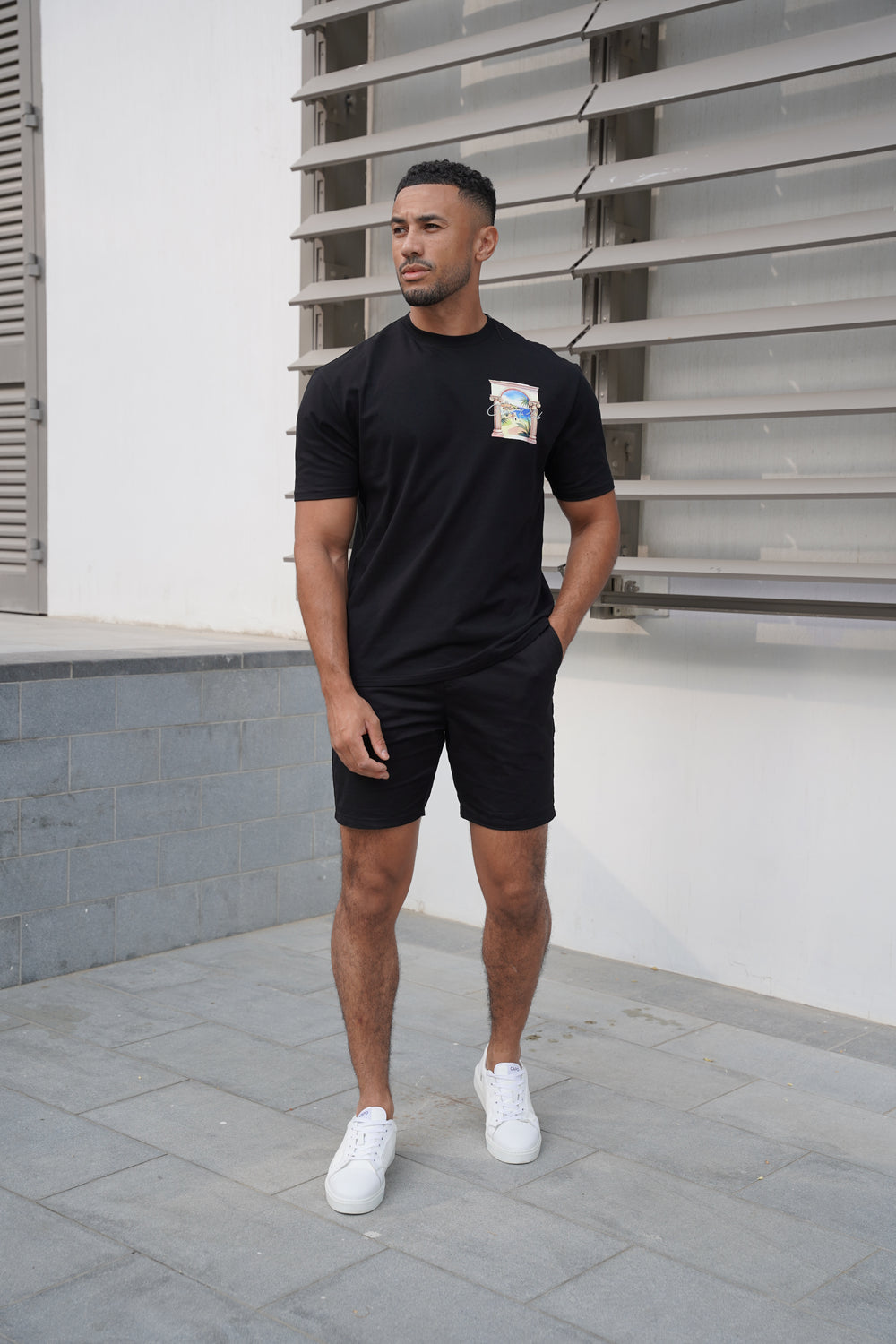 Capo Mykonos T-Shirt - Black