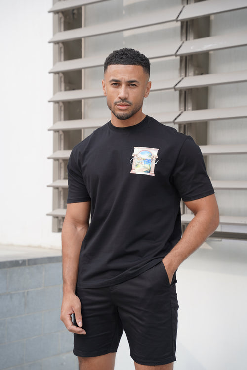 Capo Mykonos T-Shirt - Black