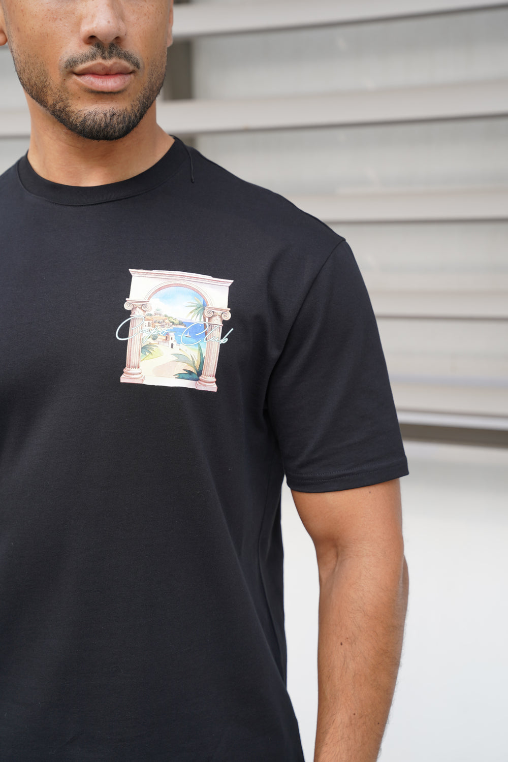 Capo Mykonos T-Shirt - Black
