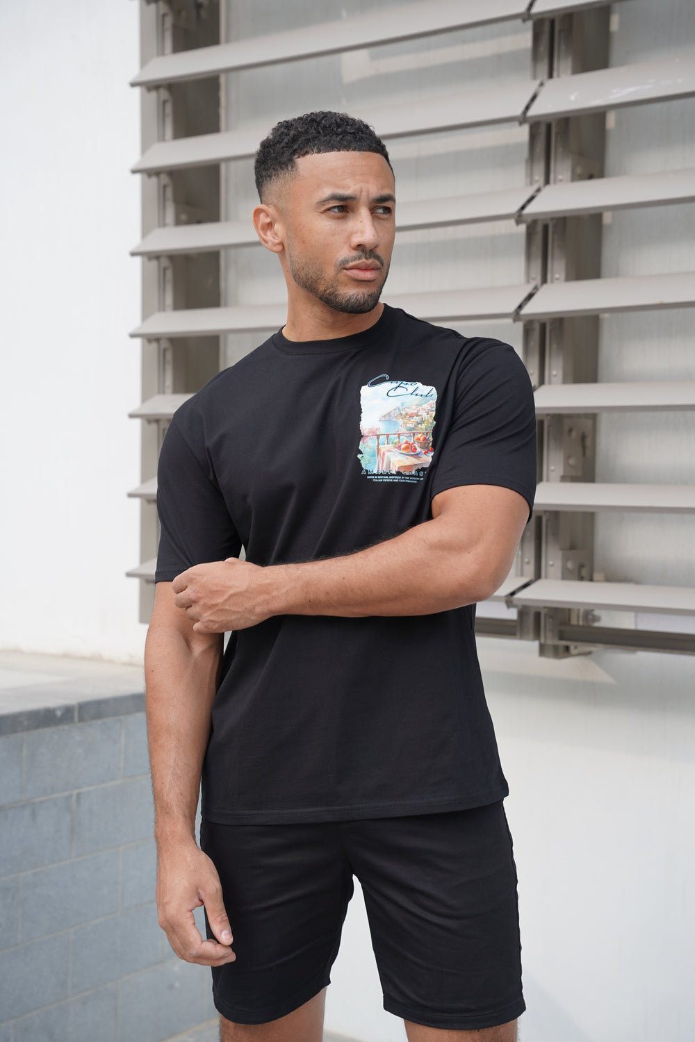 Capo Amalfi T-Shirt - Black