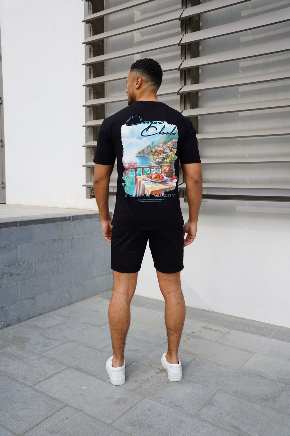 Capo Amalfi T-Shirt - Black