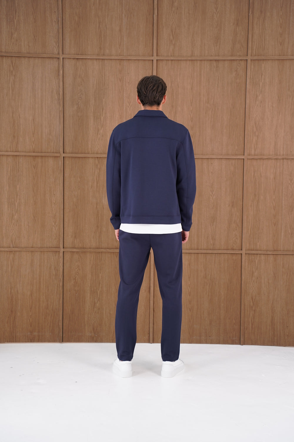 Capo Nick Interlock Pants - Navy