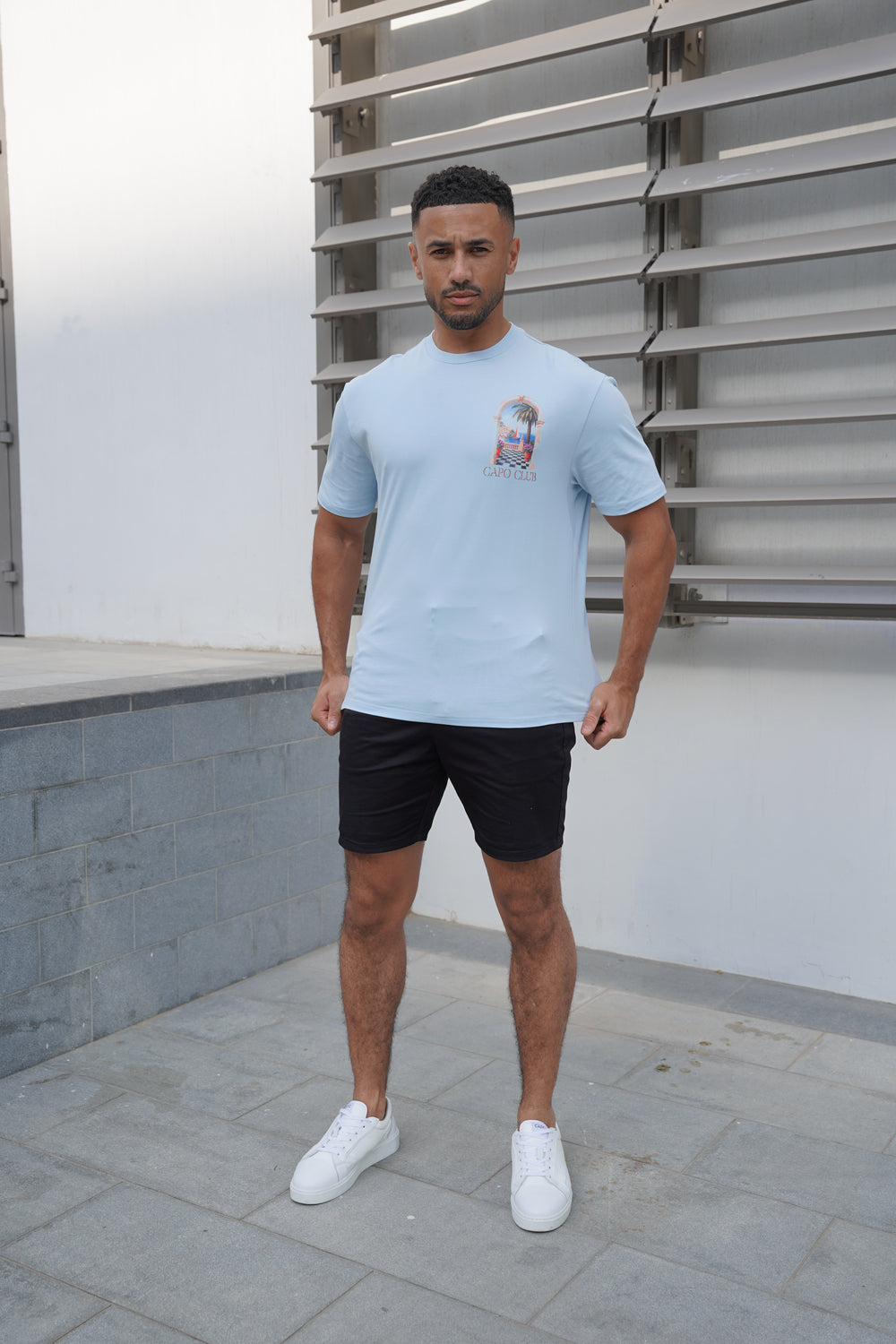 Capo The Veranda T-Shirt - Light Blue
