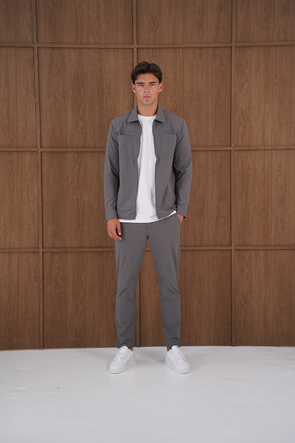 Capo Tom Tech Jacket - Charcoal