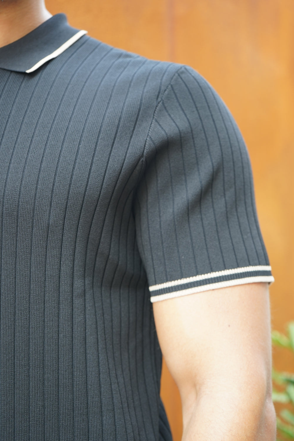 Capo Soft Button Through Shirt - Schwarz