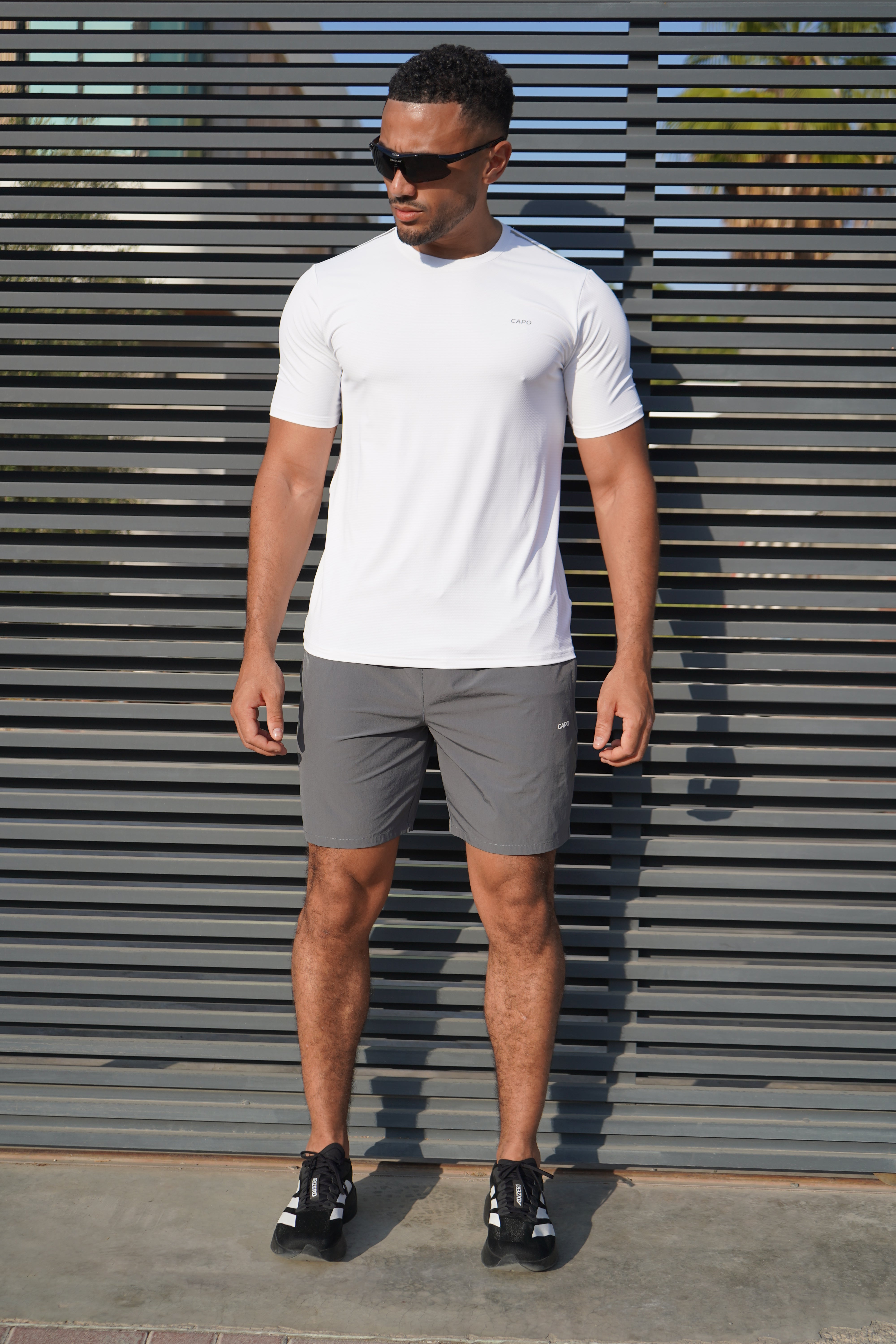 Capo Everyday Track Short - Charcoal