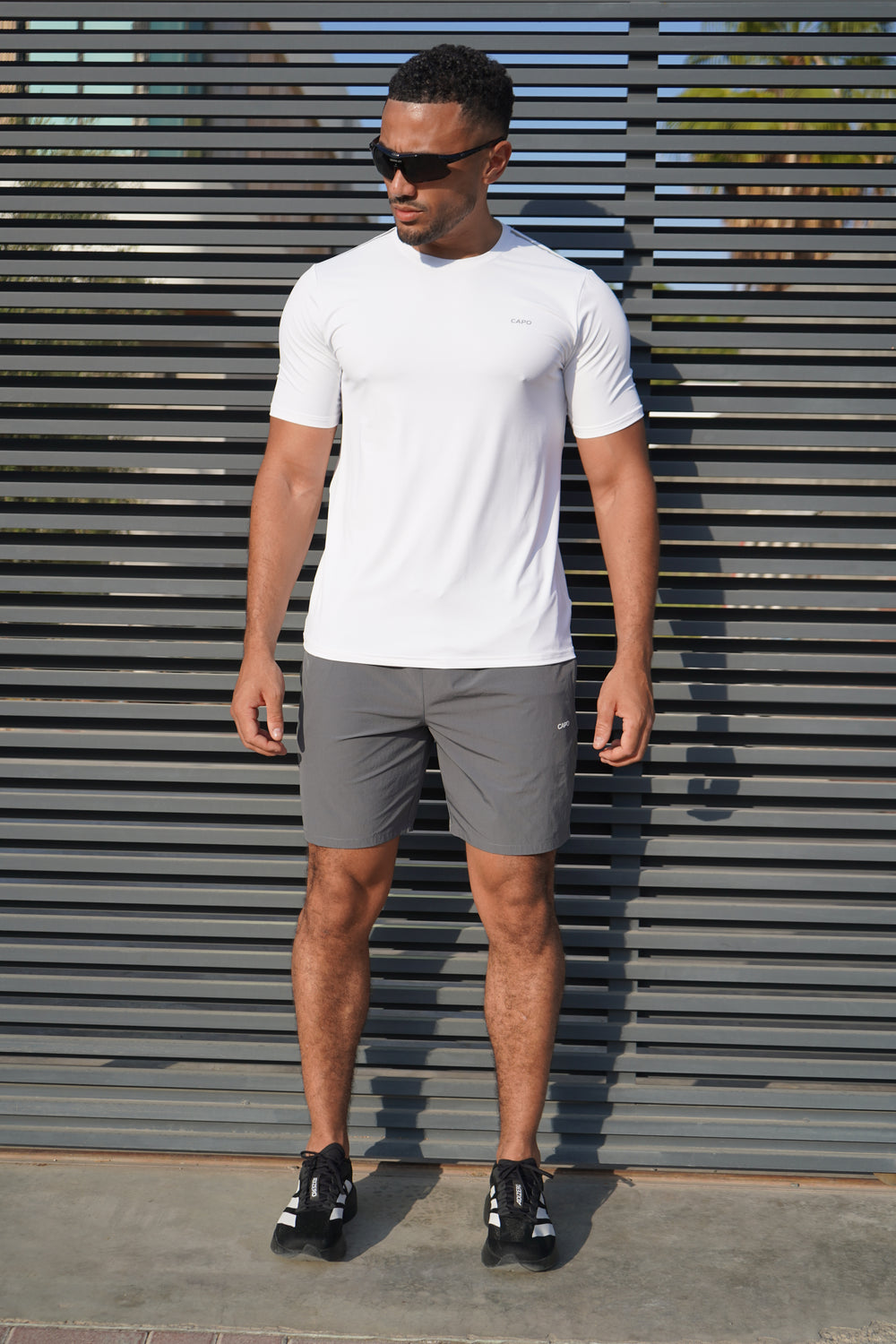 Capo Everyday Track Short - Charcoal