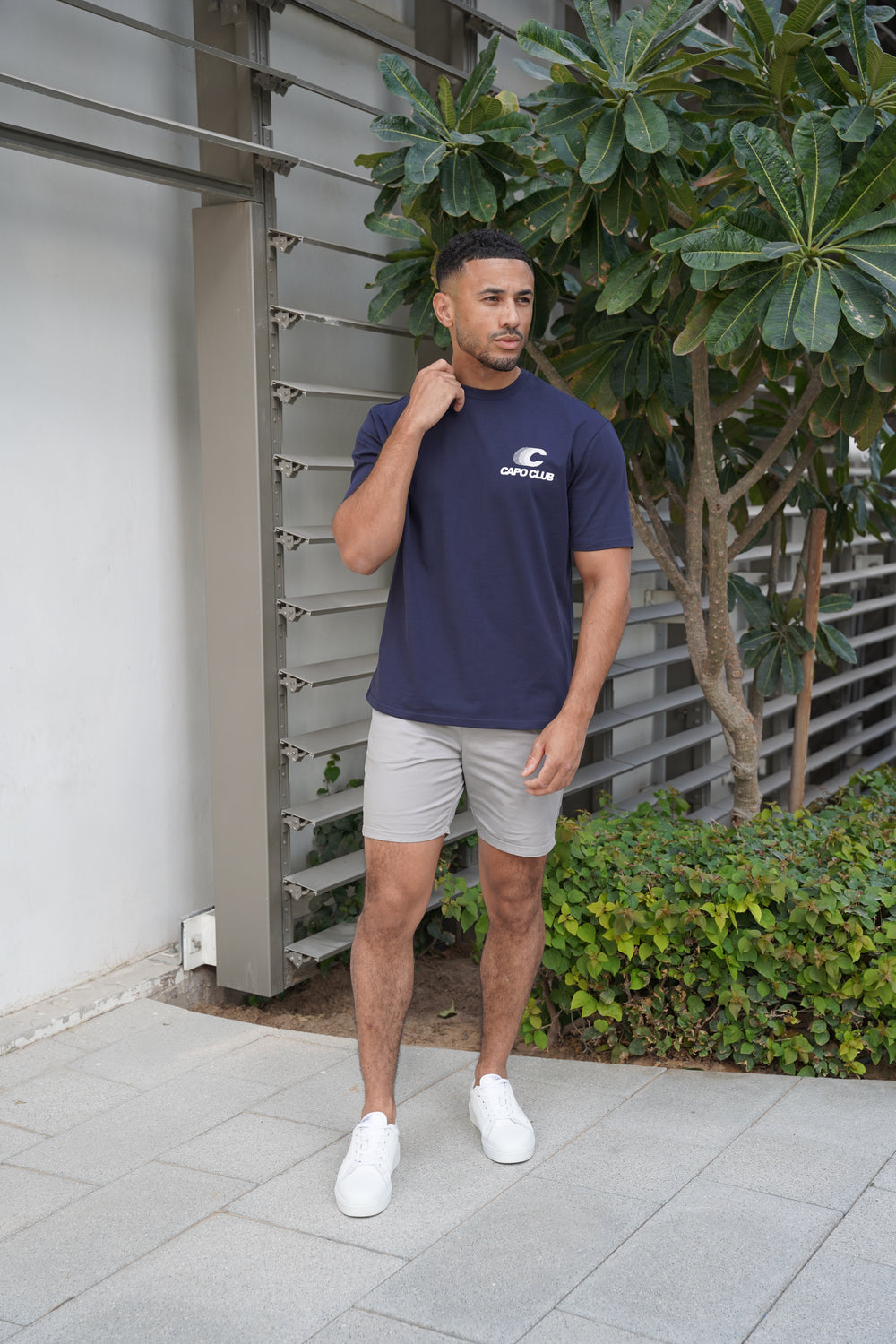 Capo Club Speed T-Shirt - Navy/White