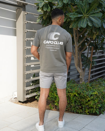 Capo Beach Club T-Shirt - Schwarz/Weiß