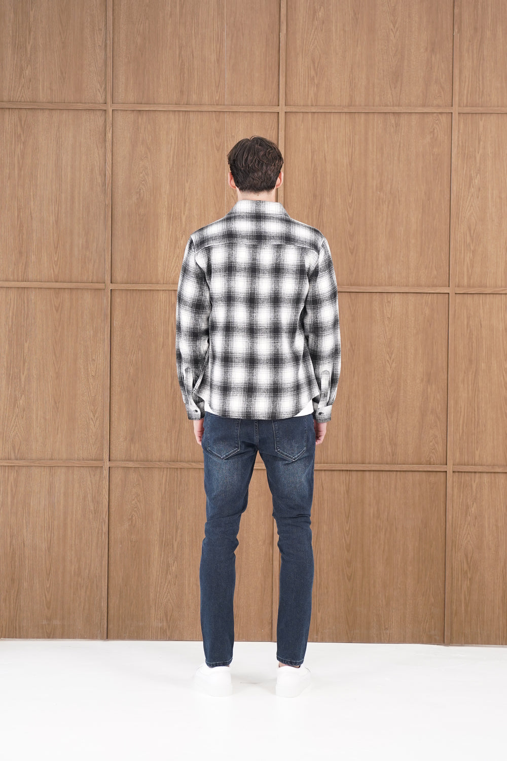 Capo Flannel Overshirt - Black