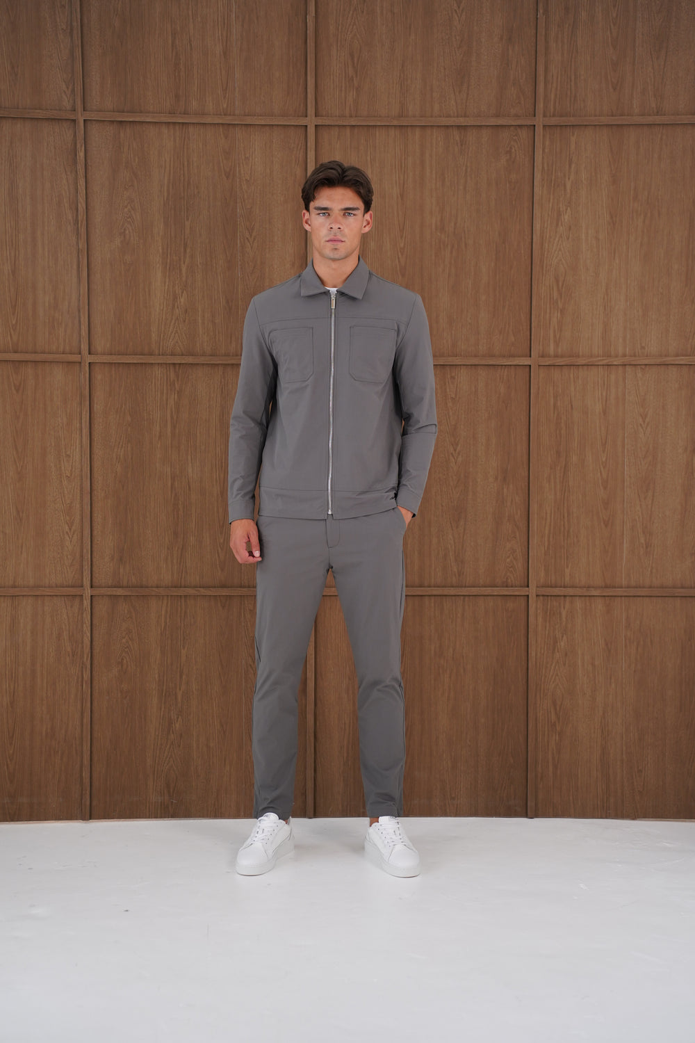 Capo Tom Tech Jacket - Charcoal