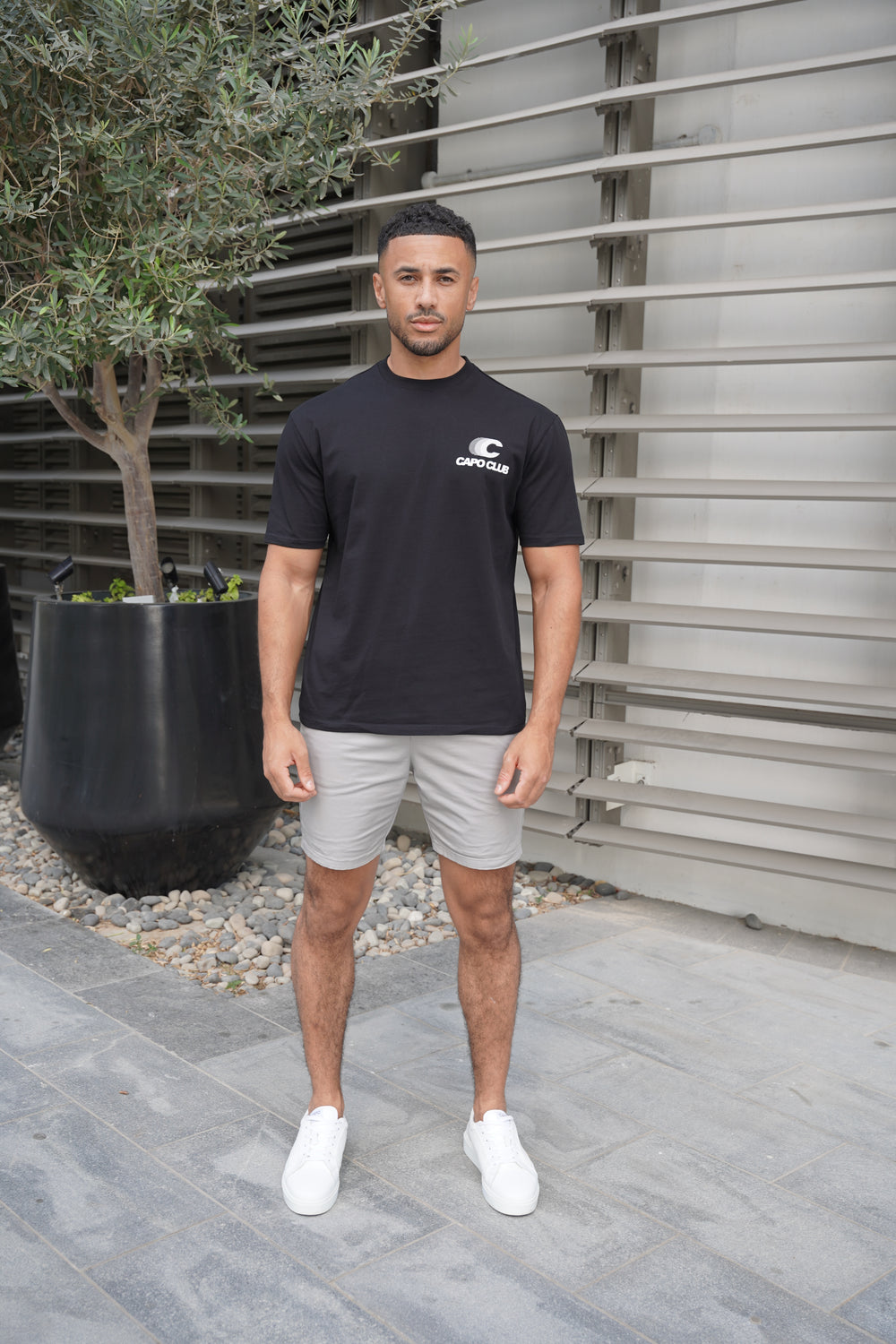 Capo Club Speed T-Shirt - Black/White