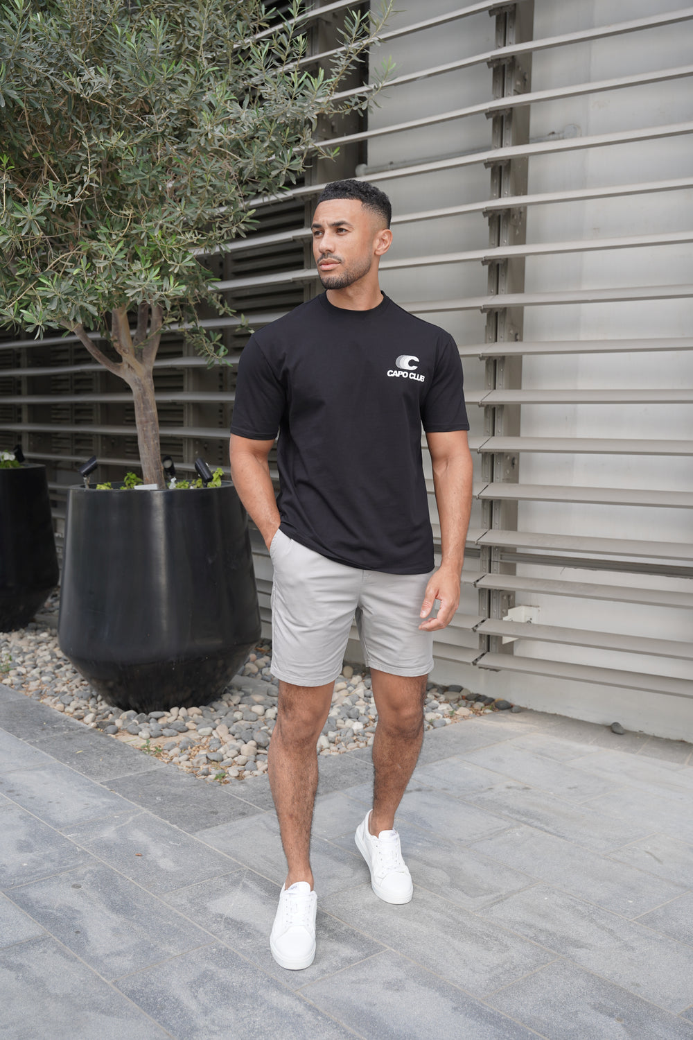 Capo Club Speed T-Shirt - Black/White