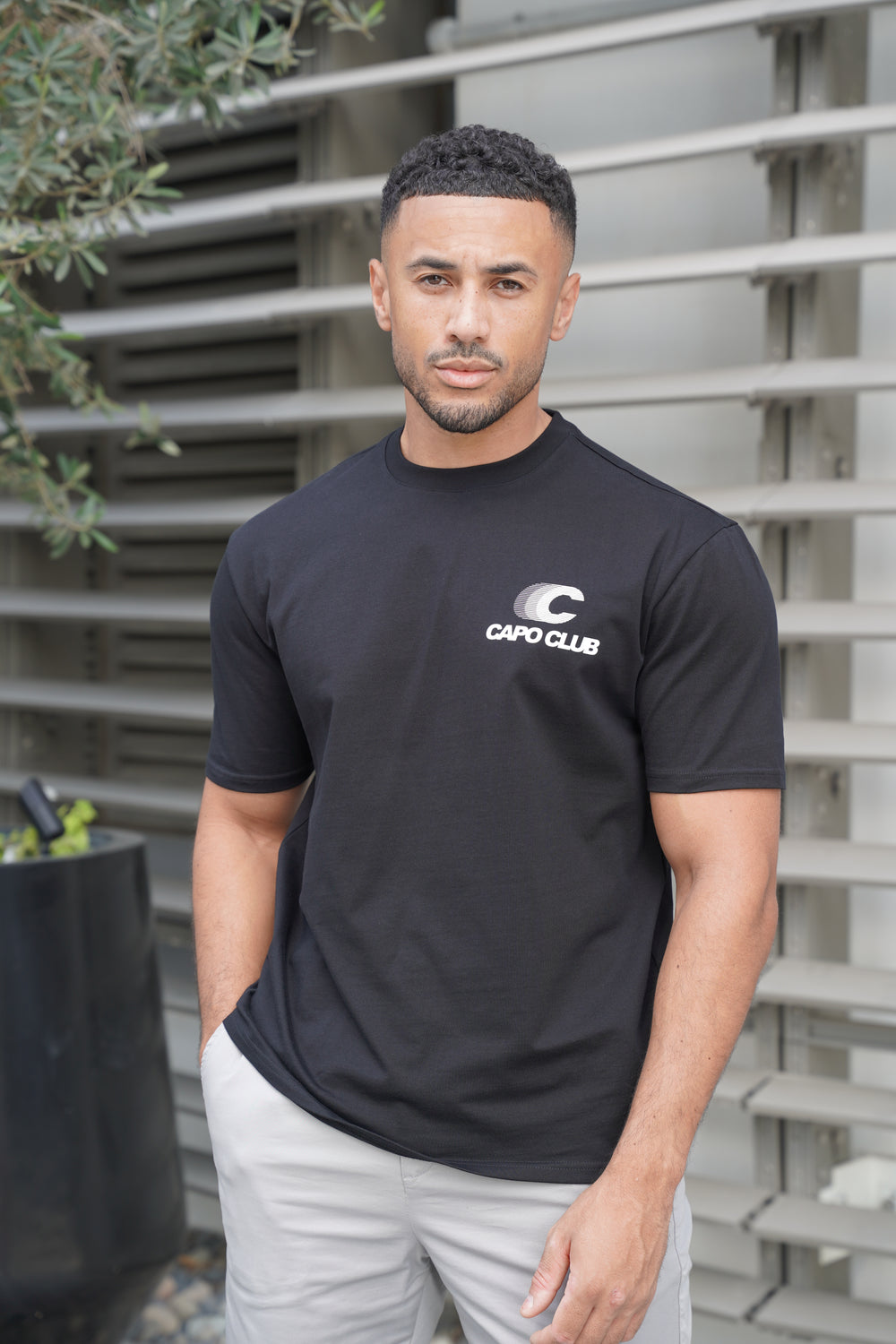 Capo Club Speed T-Shirt - Black/White