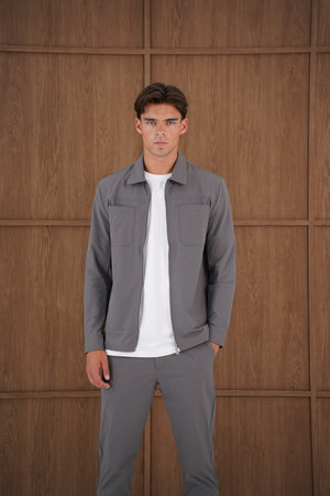 Capo Tom Tech Jacket - Charcoal