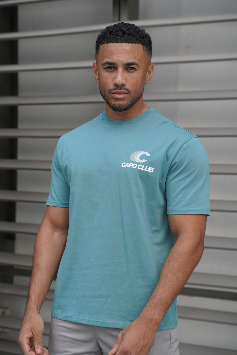 Capo Club Speed T-Shirt - Oil Blue/White