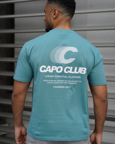 Capo Beach Club T-Shirt - Schwarz/Weiß