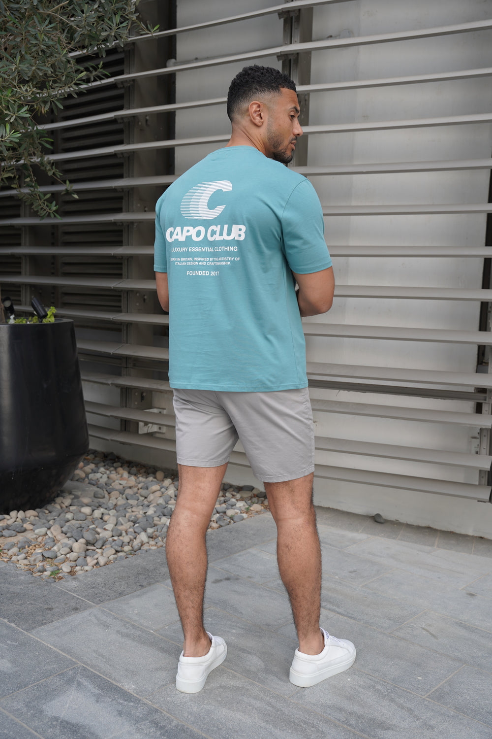 Capo Club Speed T-Shirt - Oil Blue/White