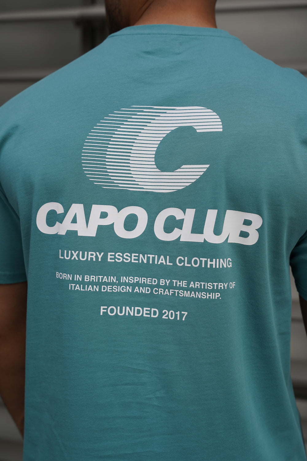 Capo Club Speed T-Shirt - Oil Blue/White