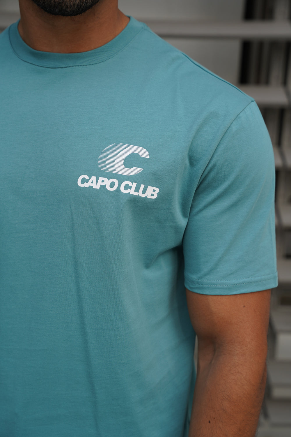 Capo Club Speed T-Shirt - Oil Blue/White