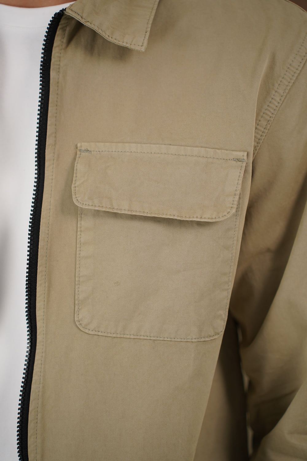 Capo DYED Cotton Cargo Jacket - Olive