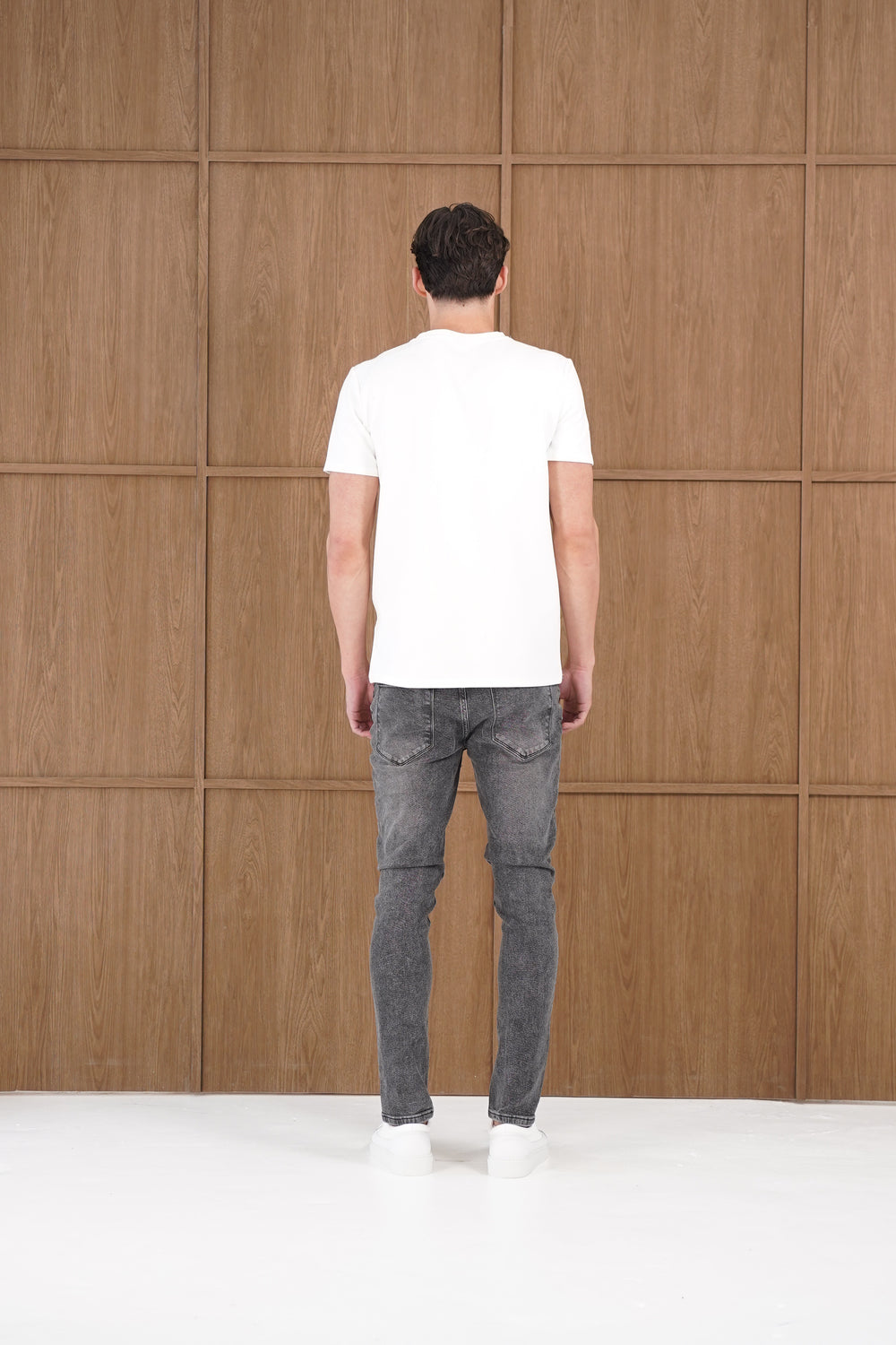 Capo Slim Fit Denim Jeans - Washed Black