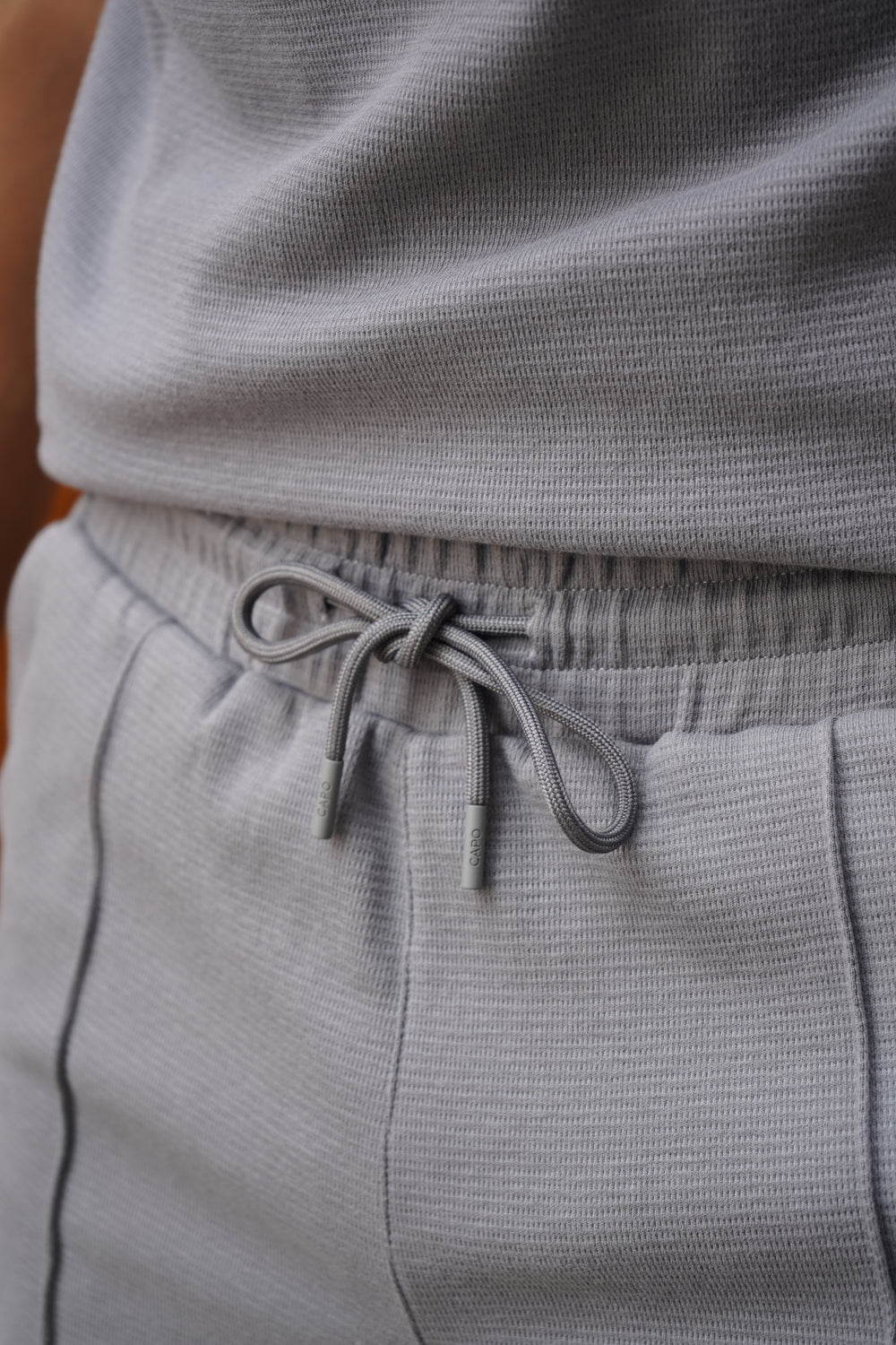 Capo Textured Shorts - Grey