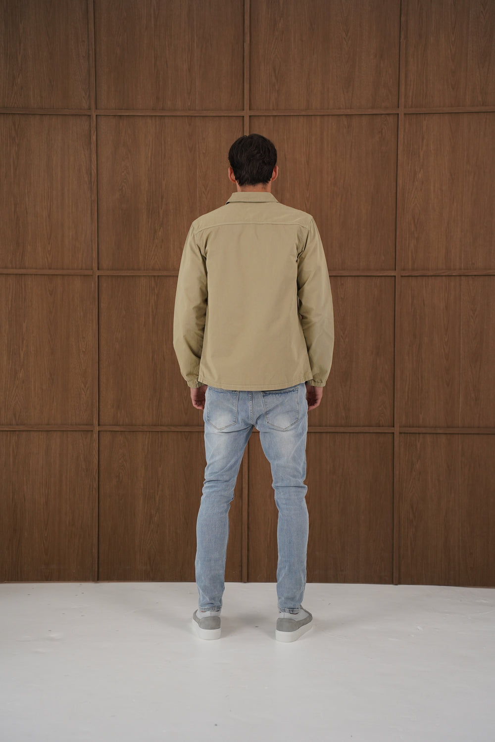 Capo DYED Cotton Cargo Jacket - Olive