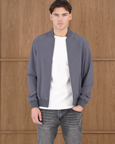 Capo Bomber Jacket - Charcoal